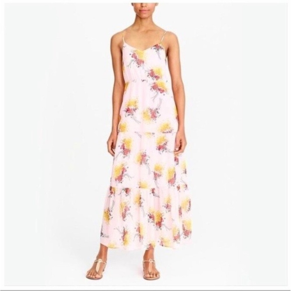 J.Crew Floral Tiered Dress - Picture 2 of 2